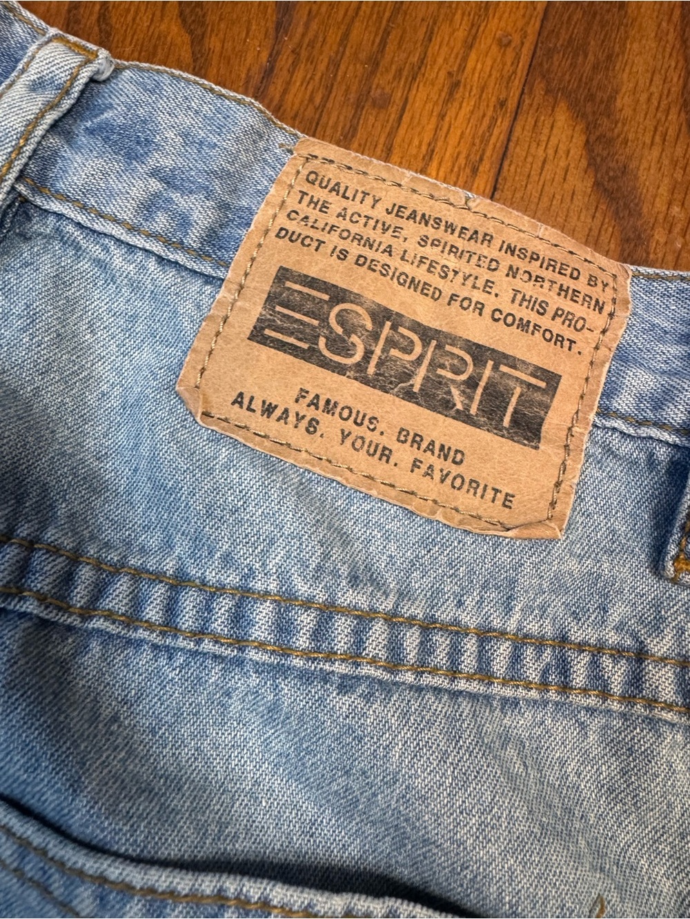 Esprit vintage 80’s women’s Light Blue Relaxed Fit Jeans 29 - Picture 5 of 10